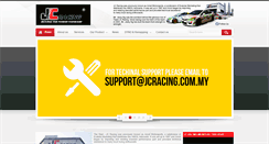 Desktop Screenshot of jcracing.com.my